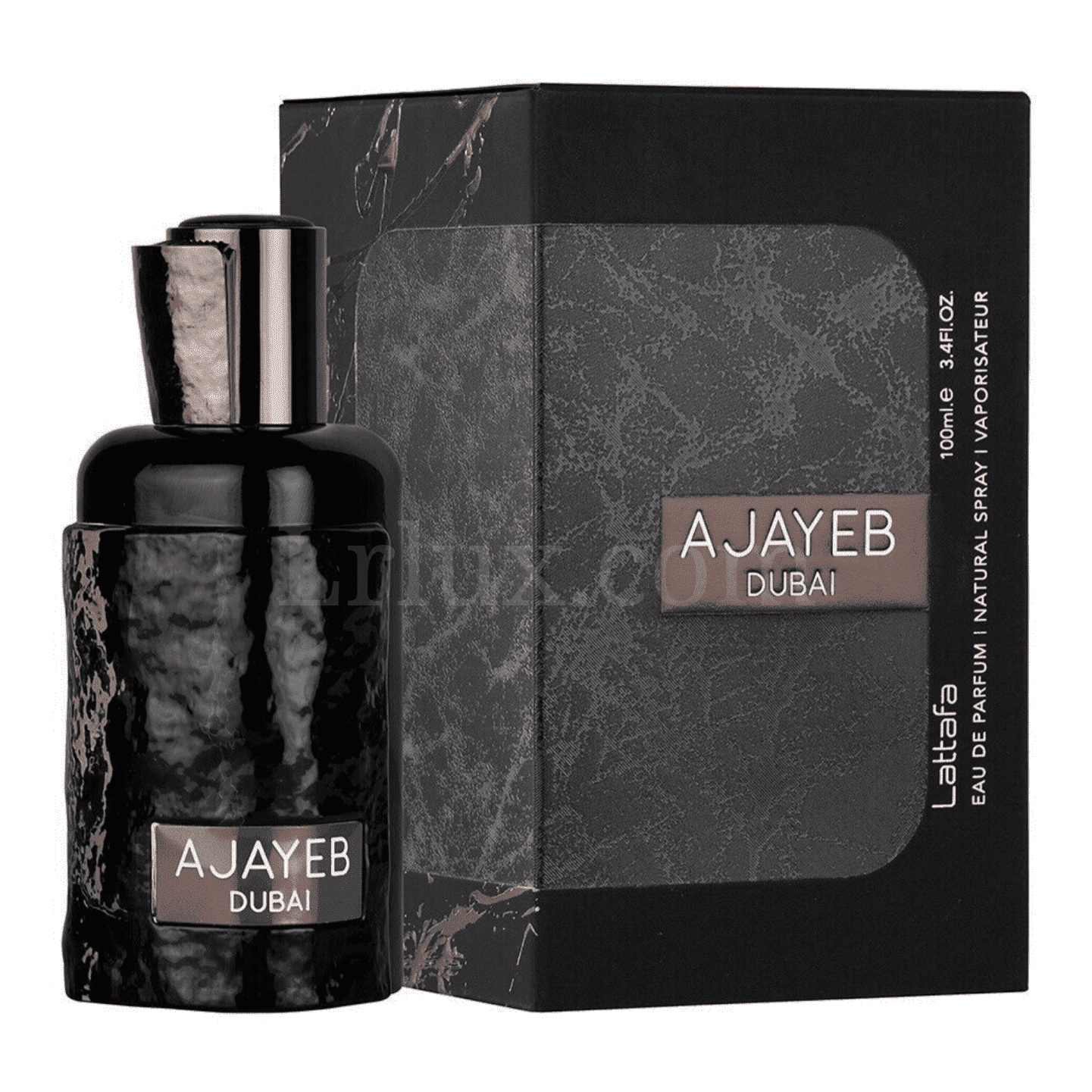 Ajayeb Dubai Black EDP By Lattafa Perfumes 3.4oz / 100 ML -Newest Release.