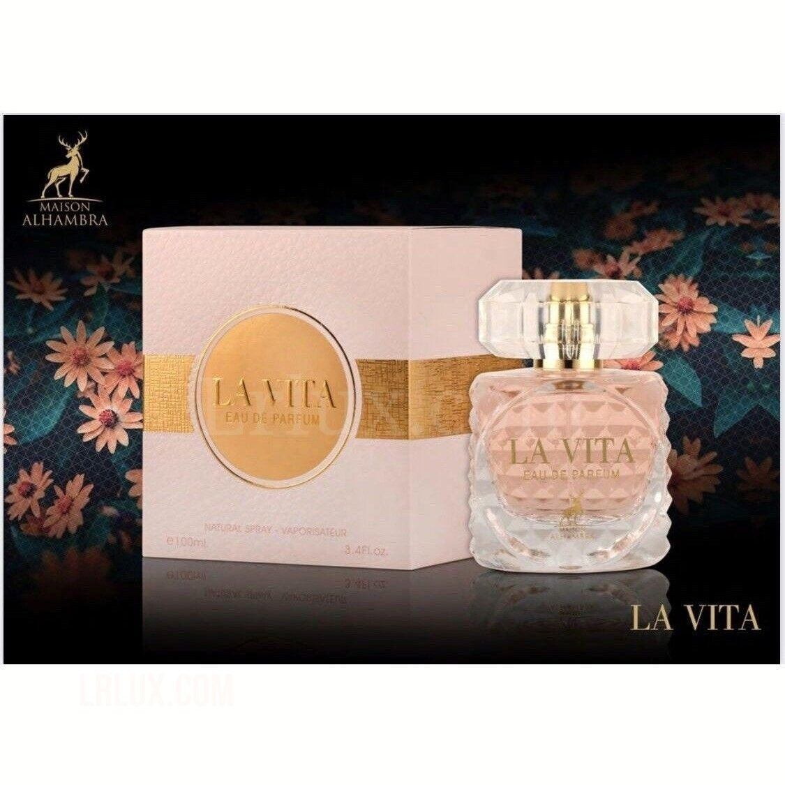 La Vita EDP Perfume By Maison Alhambra 100 ML Super Amazing Rich Niche - Lrlux.com