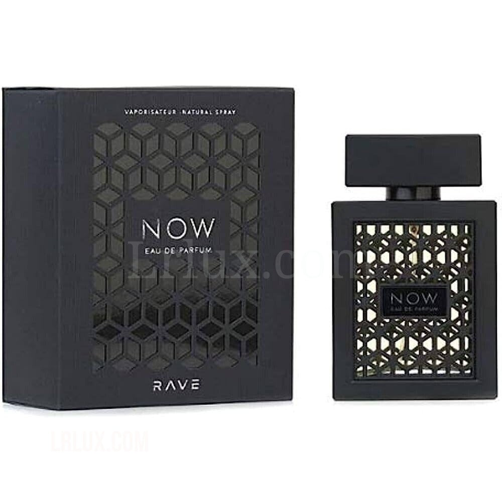 Now Eau De Parfum BY RAVE Lattafa - 3.4 fl oz 100ml - US SELLER - Lrlux.com