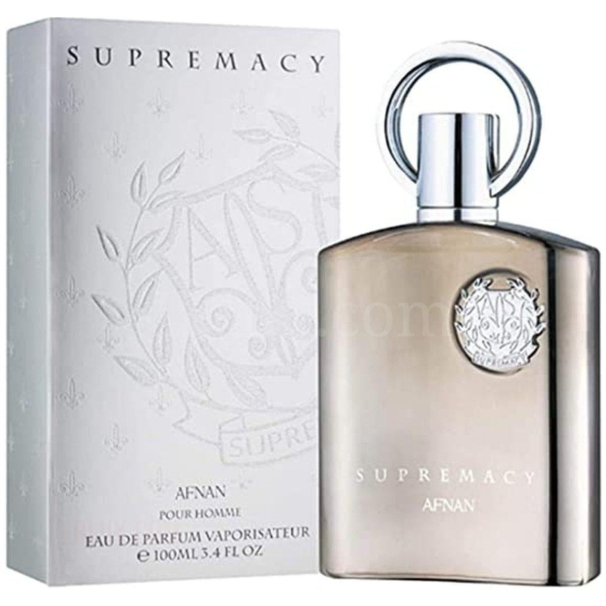 Supremacy Silver by Afnan cologne for men EDP 3.3 / 3.4 oz New in Box - Lrlux.com