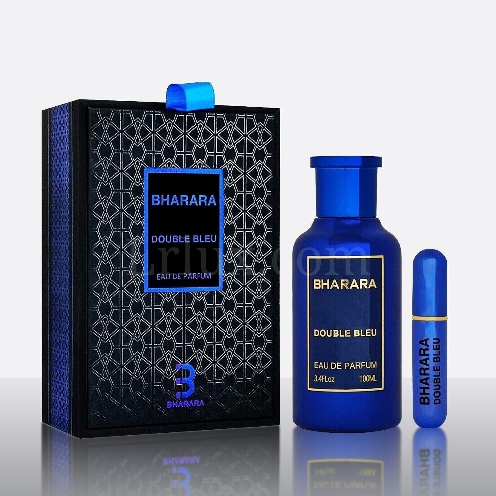 Bharara Double Bleu Pour Homme Eau De Parfum for Men 3.4 oz /100 ML - Lrlux.com