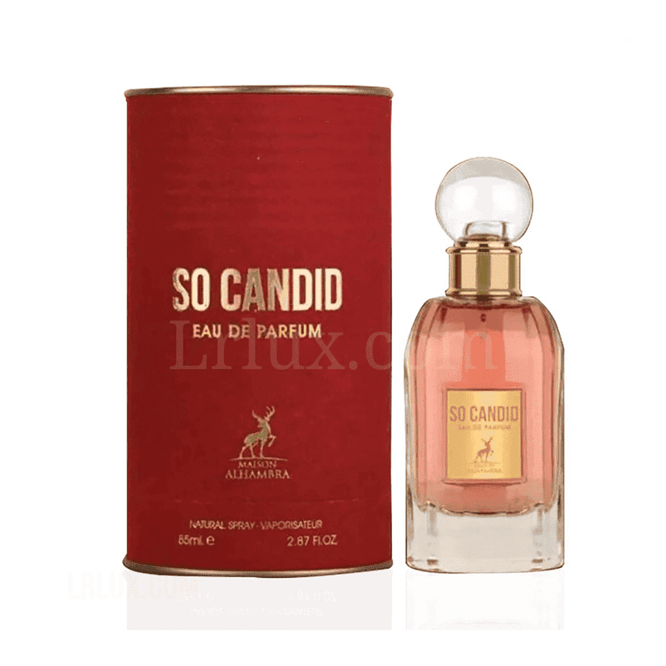 So Candid Eau De Parfum Spray for Women, 3.4 Ounce BY Lattafa Maison Alhambra - Lrlux.com
