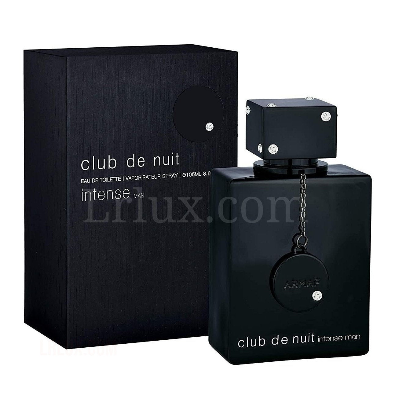 Armaf Club De Nuit Intense Man EDT Men New in Box, Black , 3.6 Fl Oz - Lrlux.com