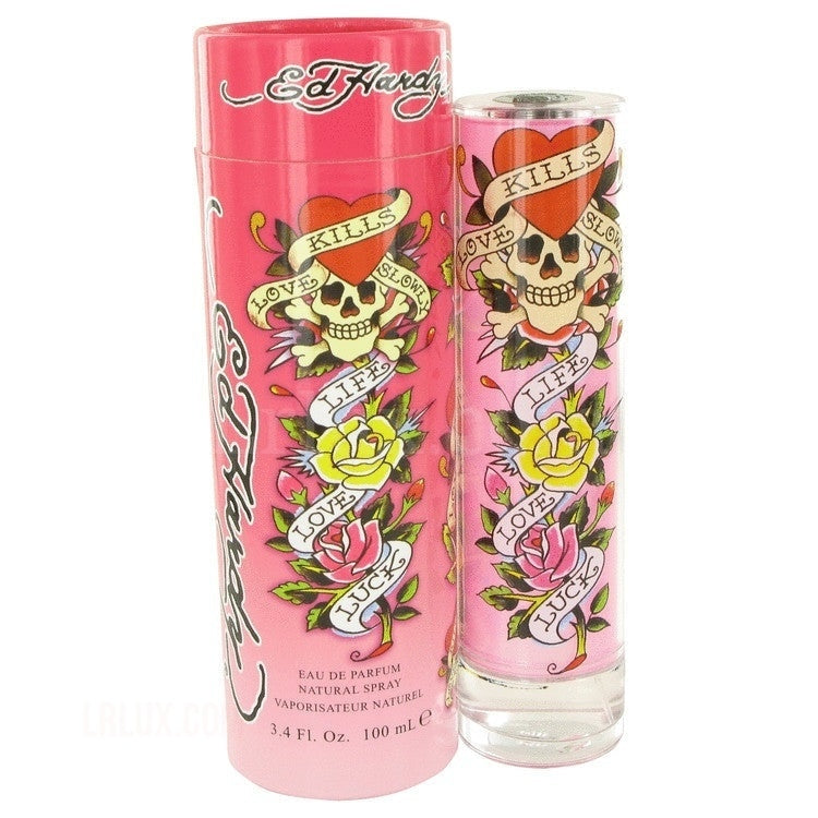 Ed Hardy Perfume for Women  classic 3.4 oz