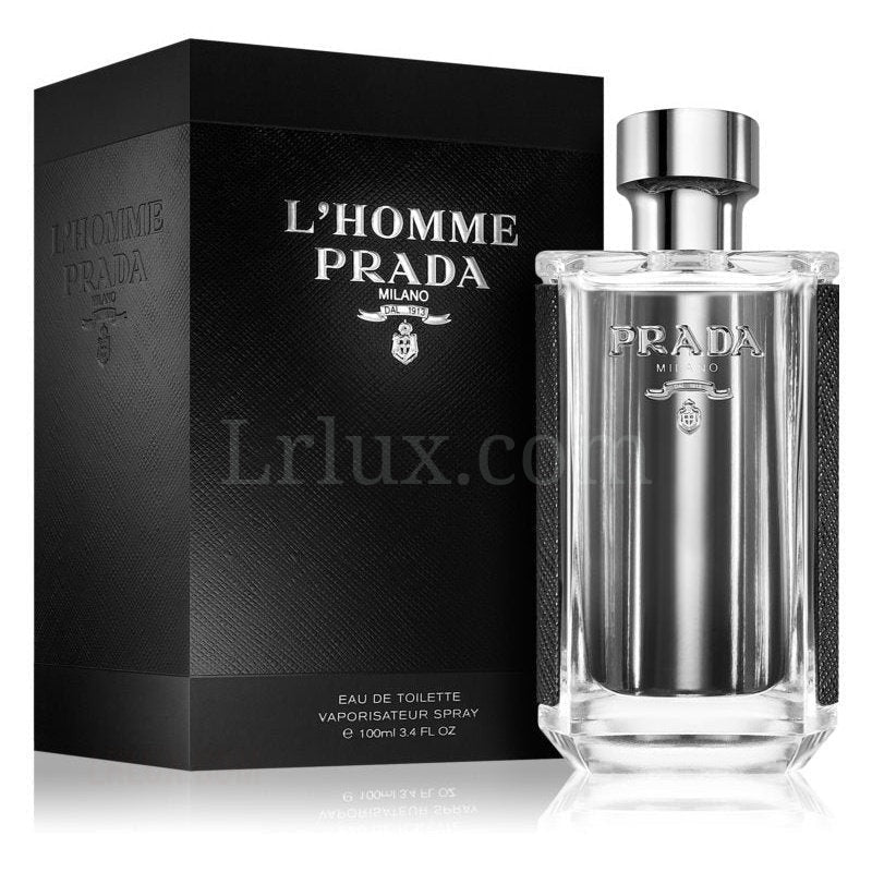 PRADA L'HOMME EDT 3.4 OZ EDT SPRAY - Lrlux.com